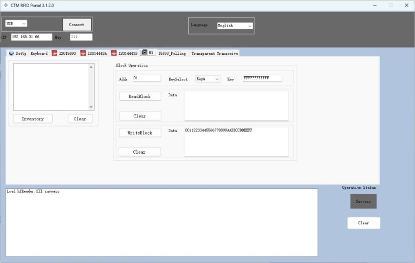 UP103KB-USB RFID Card Reader with USB Interface