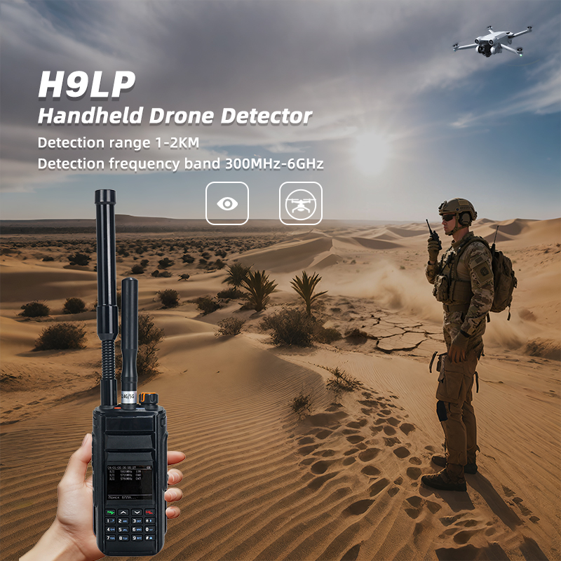 H9LP Ultra-kompaktní ruční detektor dronů