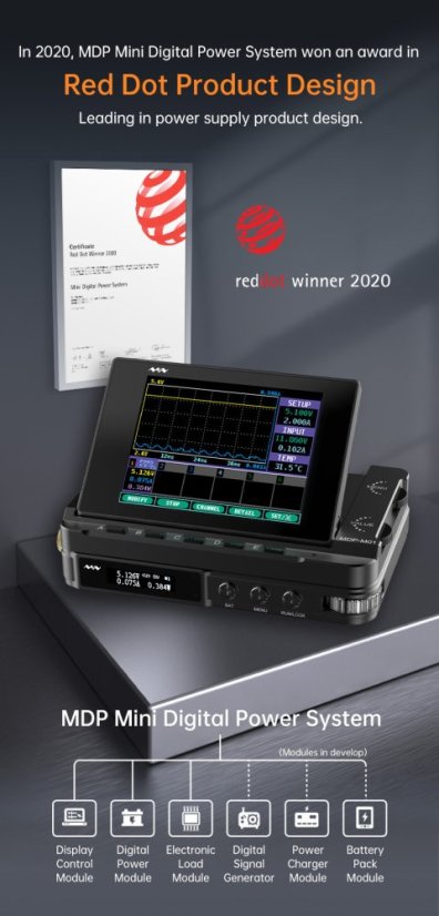 MDP-L1060 DC Elektonická Zátěž - Výkonná a Dostupná Zátěž s Pokročilými Funkcemi