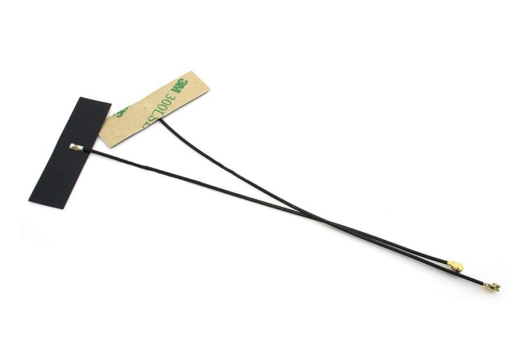 Internal WLAN Antenna IPEX 42x7x0.15, Flexi, 2.4/5 GHz, U.FL088, 100mm