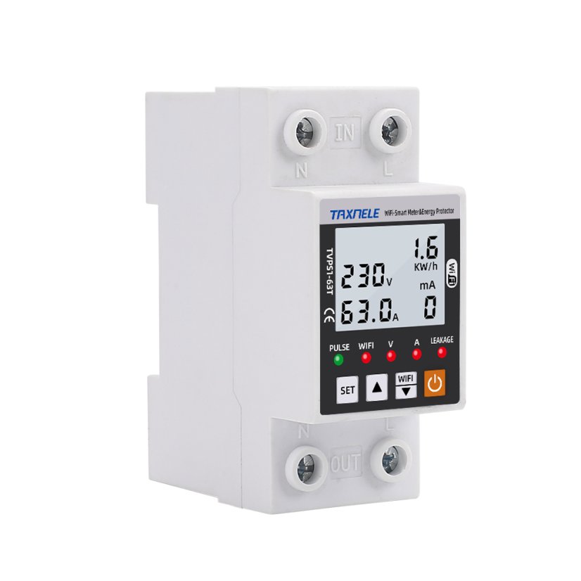 Inteligentní přepěťová a podpěťová ochrana TVPS1-63T s WiFi