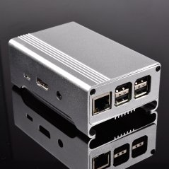 Kovová krabička RPI-B04 pre Raspberry Pi 3 Model 3B/2B/B+
