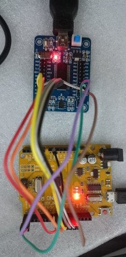 EZ-USB FX2LP CY7C68013A USB logický analyzátor a osciloskop