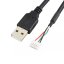 USB 2.0 Kabel k PCB, 30 cm, 4P