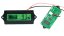 GY-6 LCD indikátor stavu baterie 12V-48V - Barva: Zelená