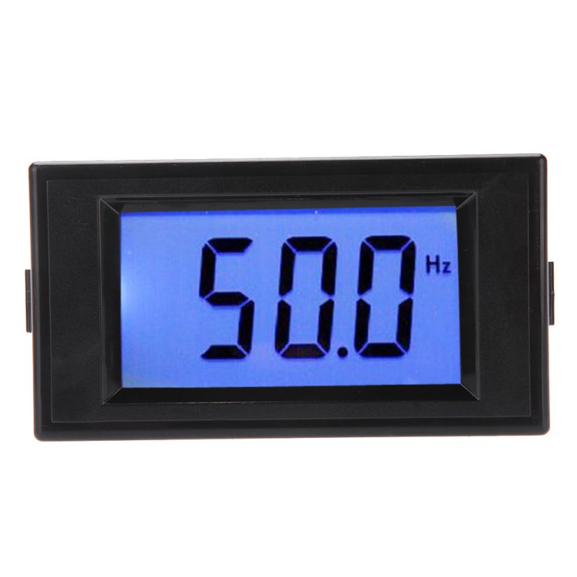D69-HZ Digitální LCD Frekventometr 10-200Hz AC 80-300V