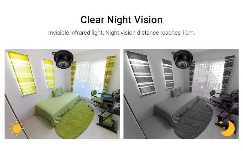 V380 Mini WiFi IP Kamera