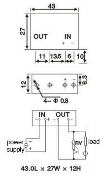 PCB DC-AC SSR relé 24-280V AC