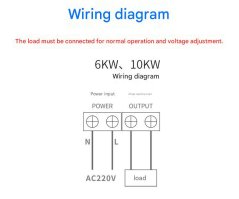 10kW 220V SCR Regulátor otáček pro AC motory s dálkovým ovládáním