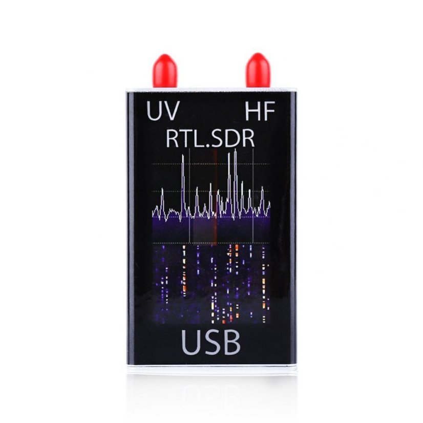 RTL SDR Přijímač 100kHz-1.7GHz USB Skener