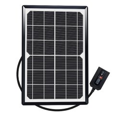 Mobilní solární panel s USB nabíječkou