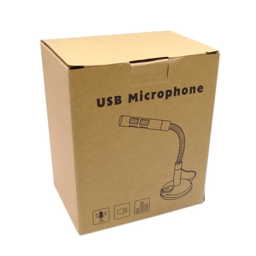 Kvalitní MC-1A USB mikrofon s držákem a kabelem 2,2 m