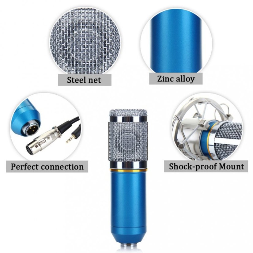 BM-800 Profesionální studiový kondenzátorový mikrofon