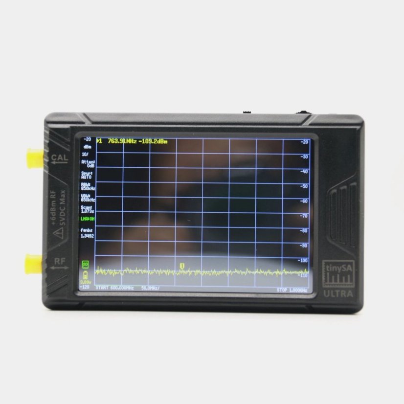 tinySA ULTRA+ ZS-406 portable spectrum analyzer and generator