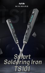 TS101 Digitální Pájecí Stanice s OLED Displejem - Rychlé a Přesné Svařování