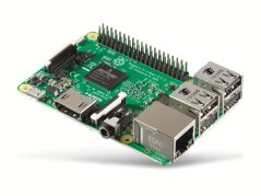 Raspberry Pi 3 Model B - 64-bit, 1GB RAM