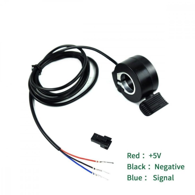 Palcová plynová rukojeť pro PWM regulaci