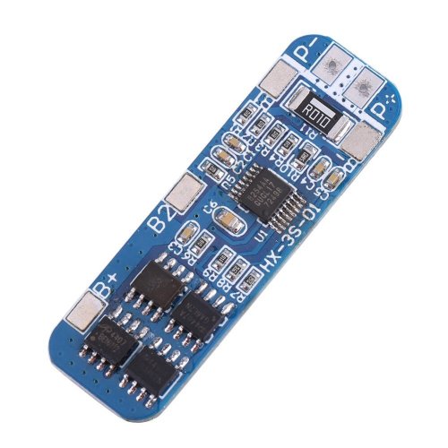 HX-3S-01 BMS 3S 12V 10A - Ochranný modul pro Li-Ion baterie
