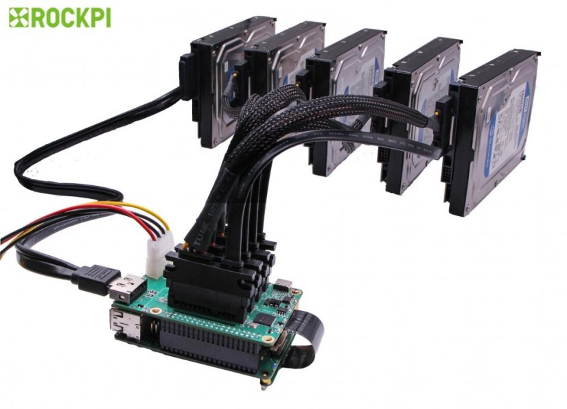 Penta SATA HAT