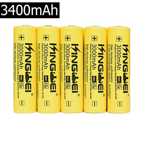 UltraFire 3400mAh 3.7V 18650 Li-ion Baterie Flat-Top