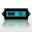 GY-6 LCD indikátor stavu baterie 12V-48V - Barva: Zelená