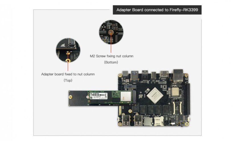 Adaptér PCIe M.2 na SSD