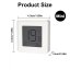 H3501 Home Mini Thermometer and Hygrometer 2-in-1 with Large Display