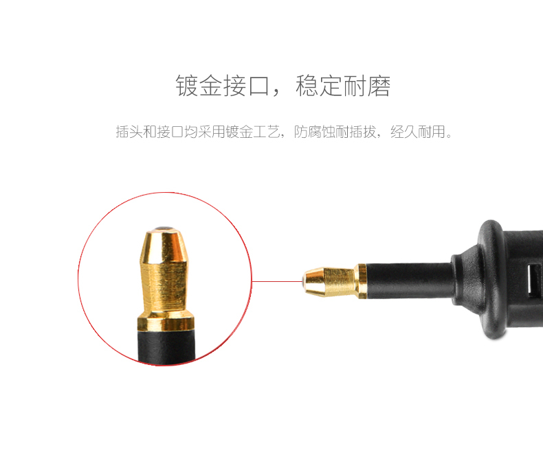 TOSLINK to Mini-TOSLINK 3.5mm Audio Connector Adapter
