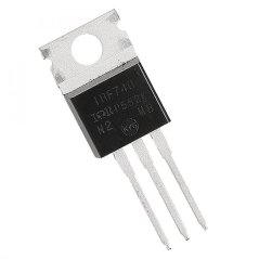 N-MOSFET tranzistor IRF740, 400V, 10A, 125W, 0.55R TO220