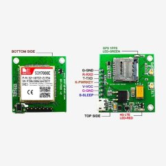 BK-7000 NB modul se SIM7000G - sada s anténami