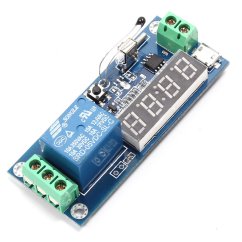 ICSE002A Programovatelný Časovač s Relé a Zpožděním 7-18V