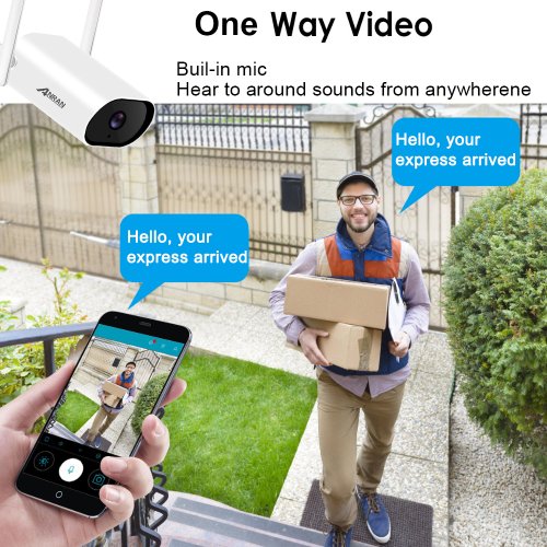 AR-D6008 4kanálový IP 3MP WiFi kamerový set
