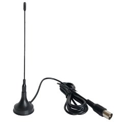 DTV-01 Kompaktní pasivní DVB-T2 anténa s 1.5m kabelem