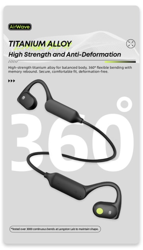 AirWave BE10 Open Headphones for Sports