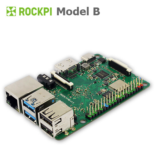 Rock Pi Model B - Single Board Computer with High Performance