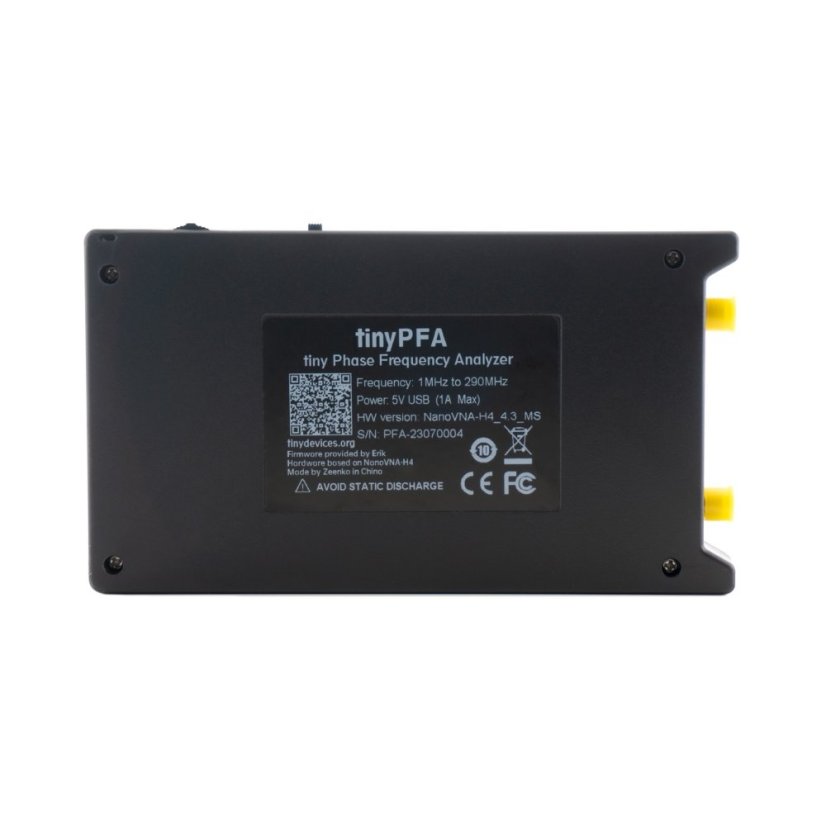 tinyPFA - Portable Phase and Frequency Analyzer