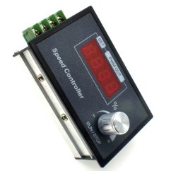 Regulátor otáček QA-26C 6-60V DC PWM s LCD displejem