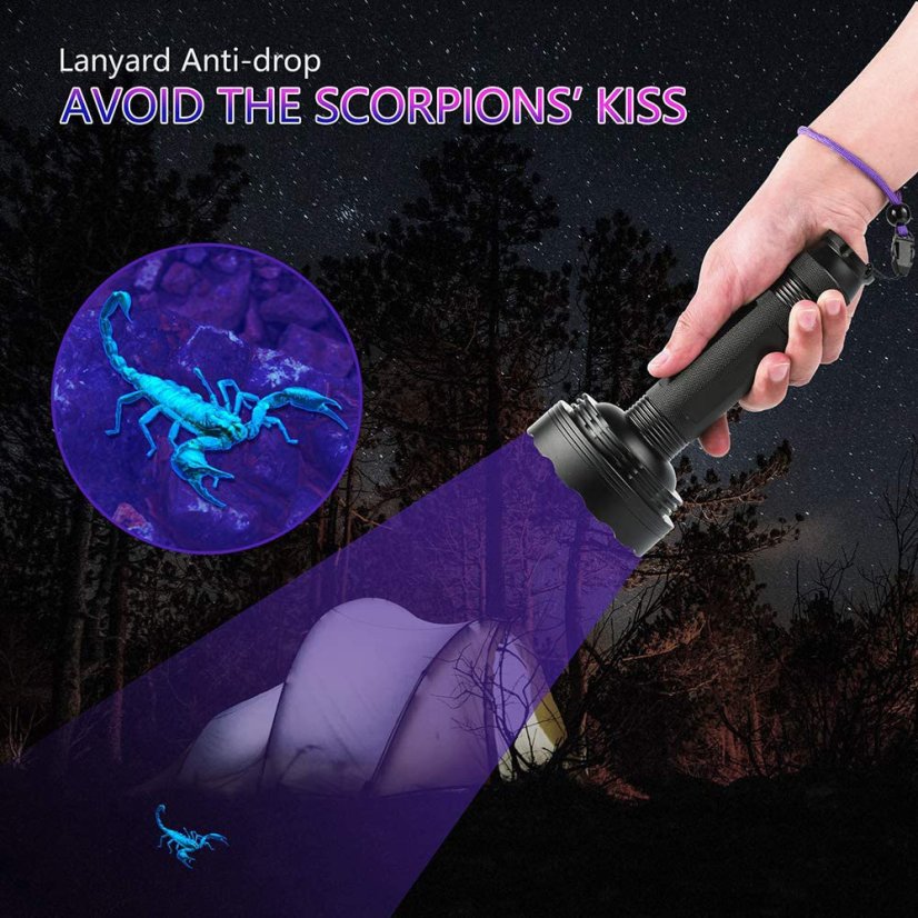 SV128 128 UV LED svítilna 12W