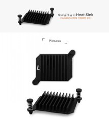 Chladič Spring Plug-in pre ROC-RK3328-CC