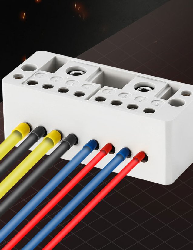 Izolované Krimpovací Dutinky - Sada 450ks s Kleštěmi HSC8 6-4A