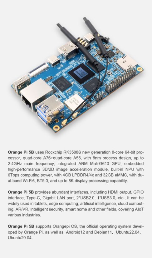Orange Pi 5B – Open-Source Počítač