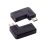 UC-213 USB C F na micro USB M konektor, zahnutý