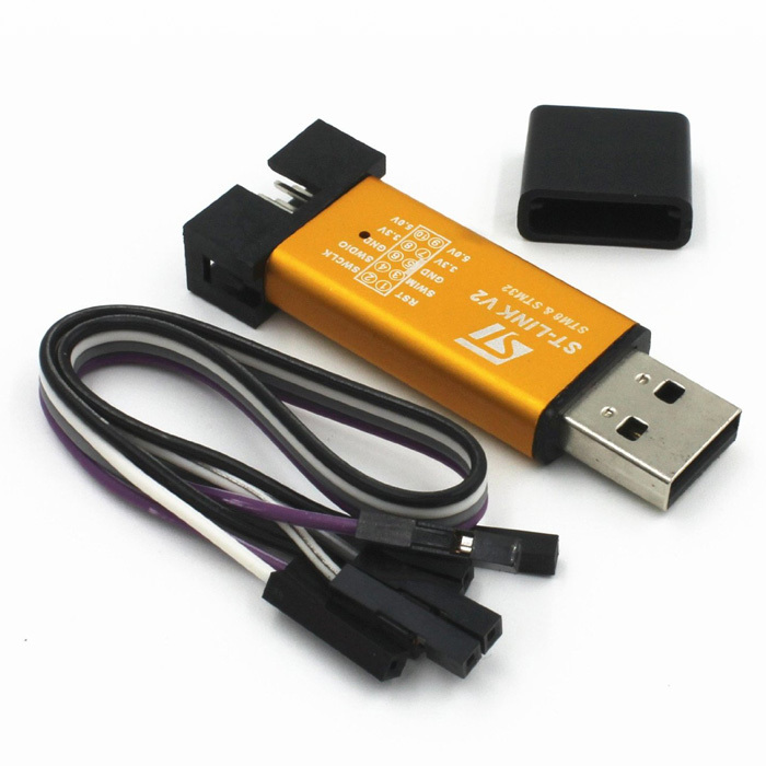 USB Programátor ST-Link V2 pro STM8 a STM32