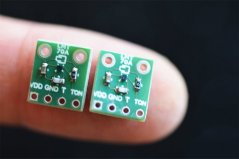 Precision Analog Temperature Sensor LMT70A ±0.05°C - Pair of 2 units