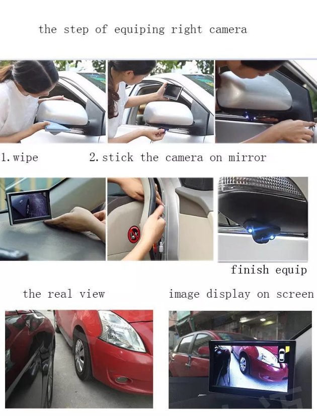 Quality Analog Car Side Camera