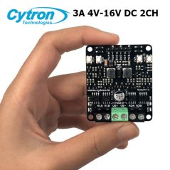 MDD3A 3A 4V-16V DC Motor Controller (2 Channel)