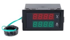 Digitální ampérmetr/voltmetr DL69-2042 AC 80-300V 100A s modrým podsvětlením