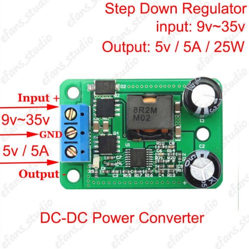 CM01-05 DC-DC Step-down měnič 5V / 5A