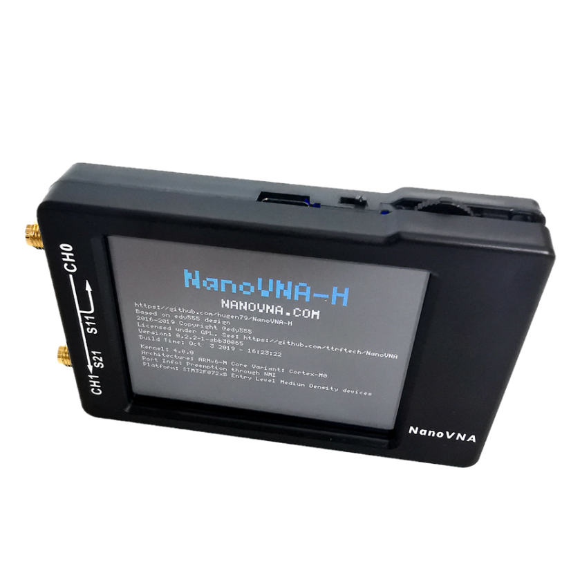 NanoVNA 50kHz-900MHz - Přenosný vektorový síťový analyzátor