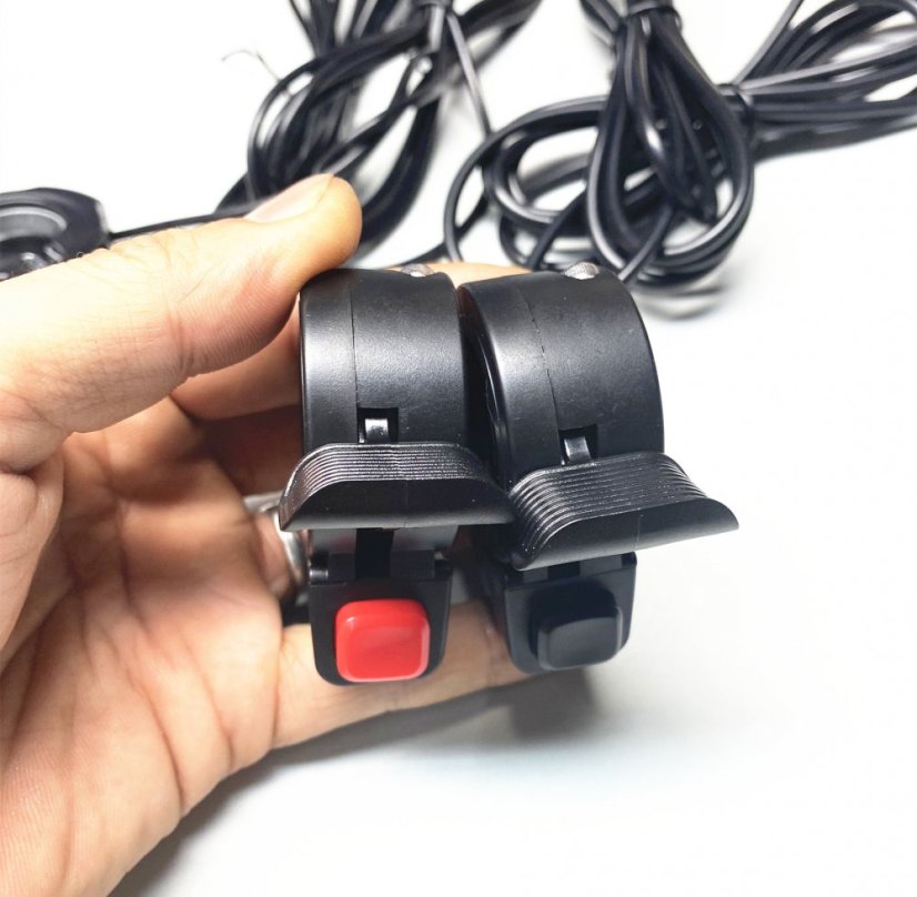 Palcová plynová rukojeť pro PWM regulaci